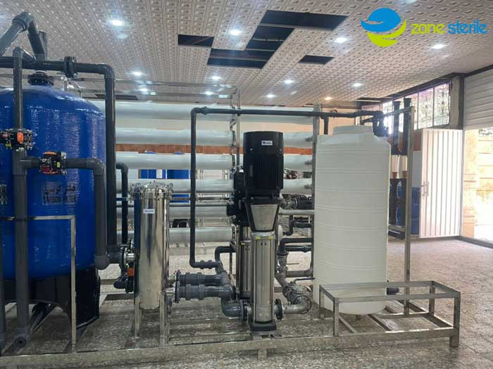 اجزای تشکیل دهنده آب شیرین کن صنعتی