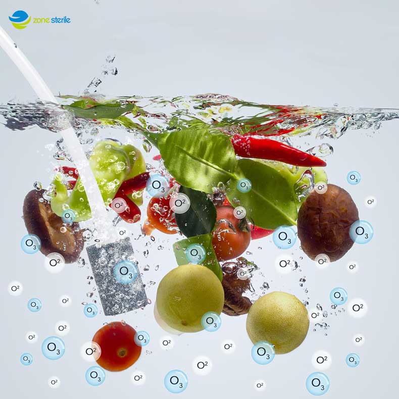 مزایای تزریق ازن جهت شستشوی میوه ها